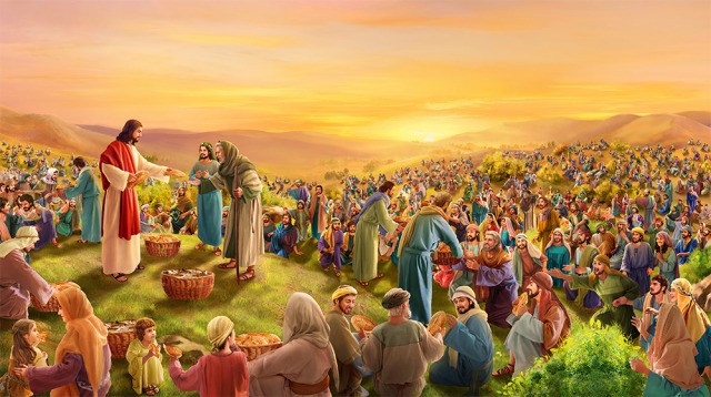 The Feeding Of The Five Thousand Bible Story The Feeding Of The Five Thousand Bible Story