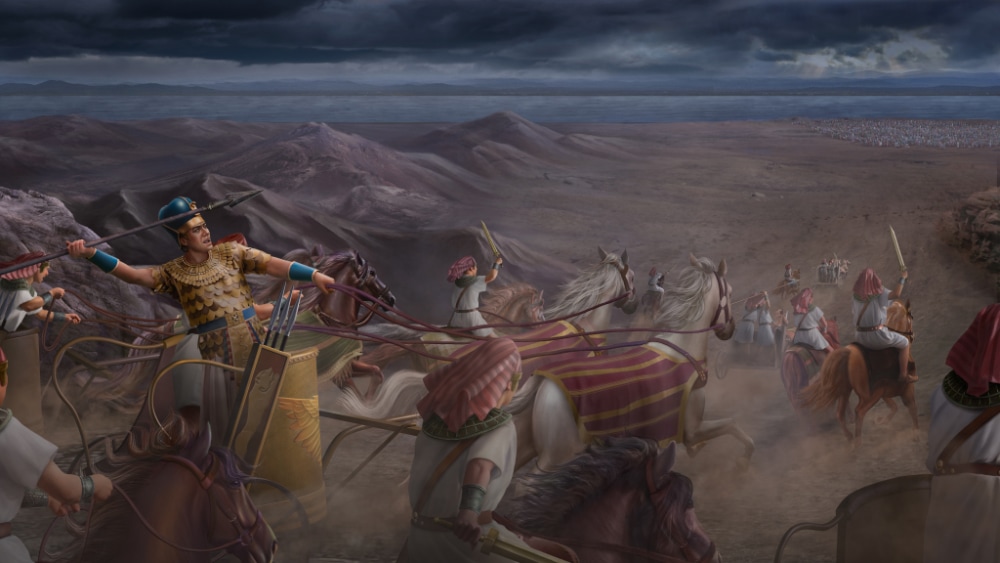 Pharaoh Pursues the Israelites