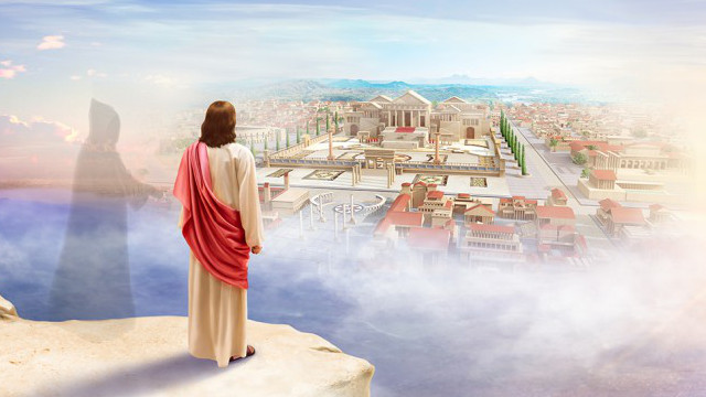 Lord Jesus Being Tempted