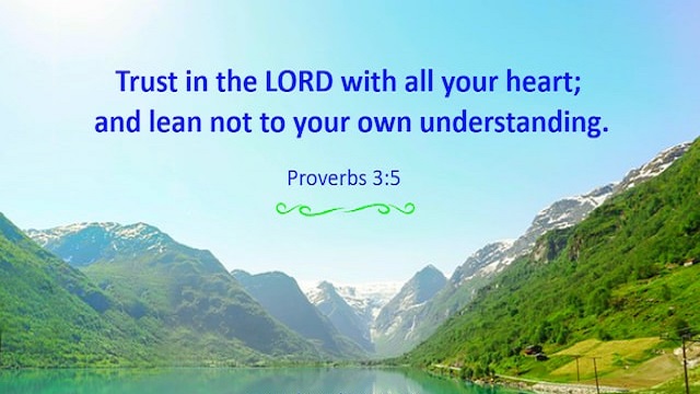 Proverbs 3-5