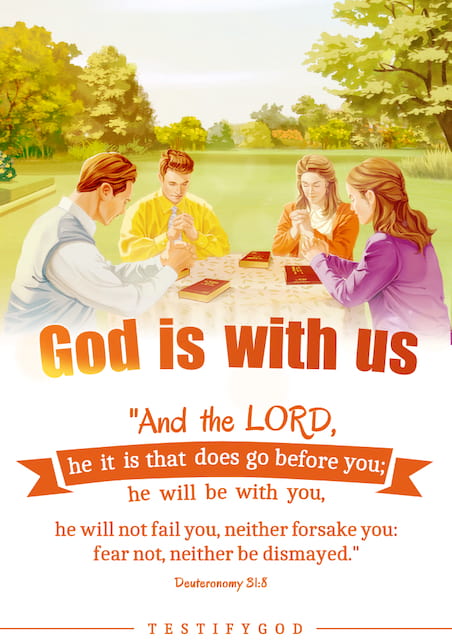 God is with us – Deuteronomy 31-8