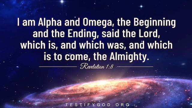 Bible Verses About God’s Name, I am Alpha and Omega