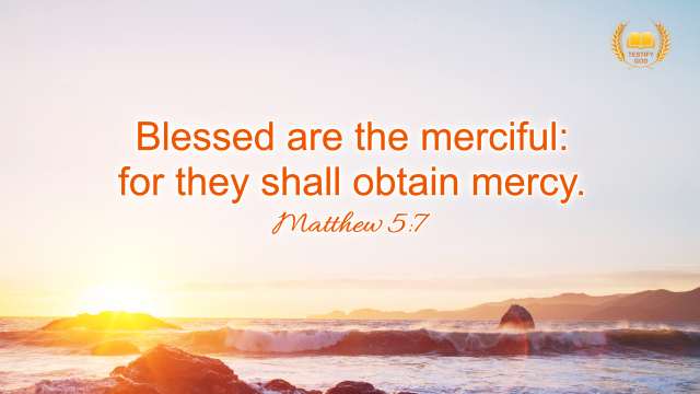 Matthew 5:7 