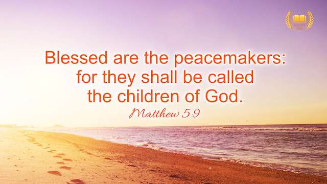 Matthew 5:9 