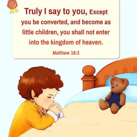 Be Like a Little Child, Matthew 18:3
