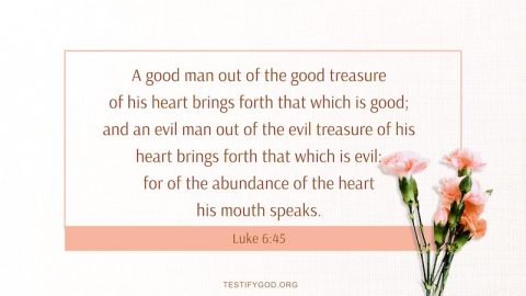 Reflection on Luke 6:45